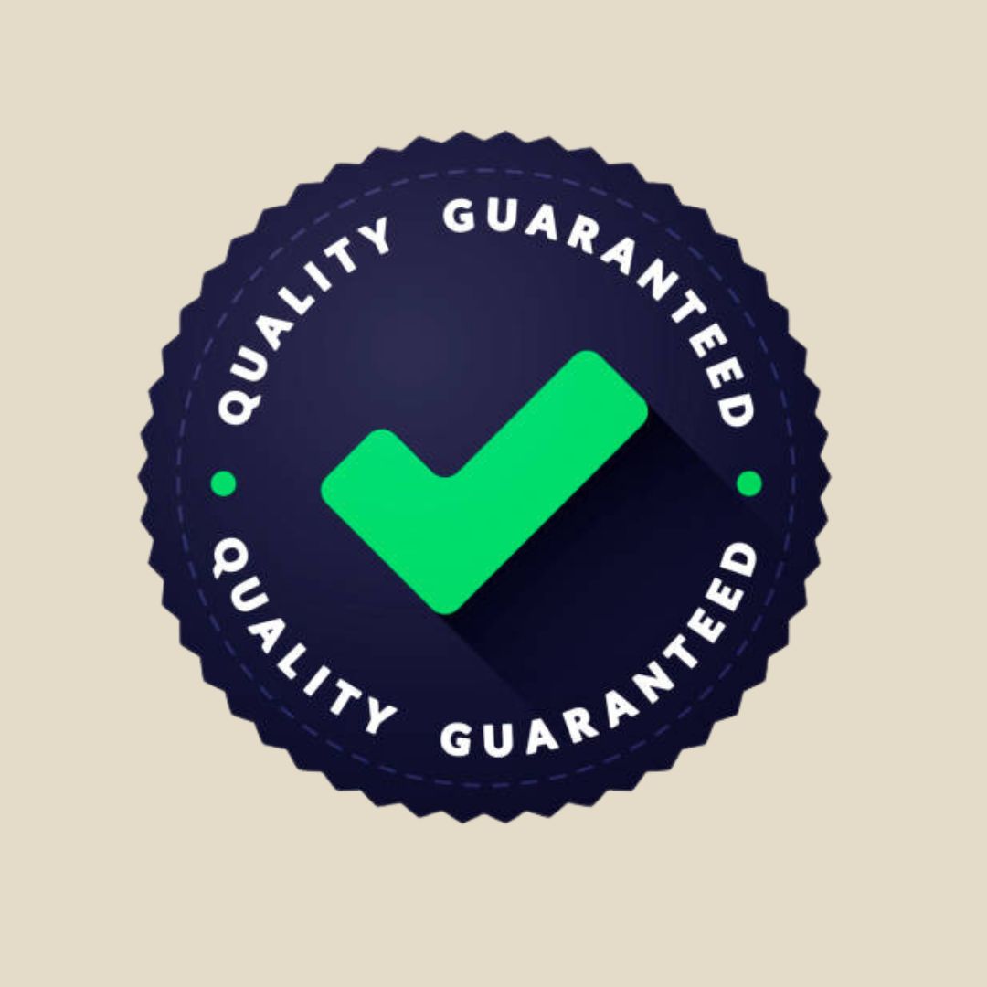 Quality Guaranteed Quality Guaranteed