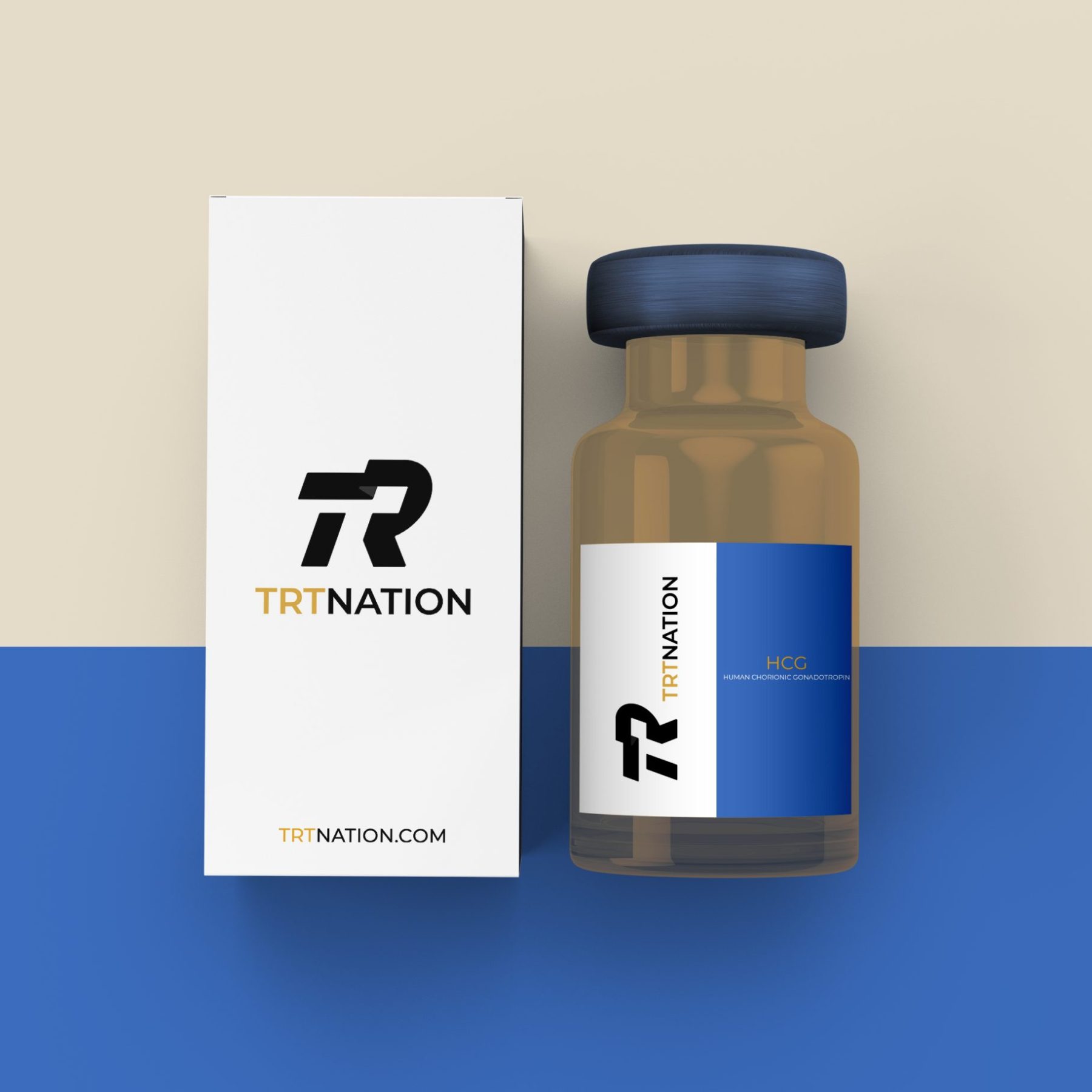 HCG Vial and Box HCG Vial and Box